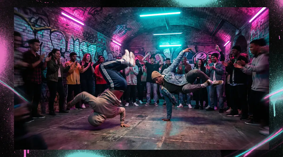 51动漫 - 地下街舞对决现场